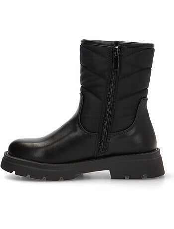 Botin Motero Chelsea Niña Suela Plana - Pistacho