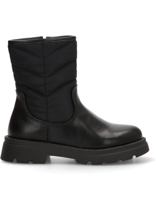 Botin Motero Chelsea Niña Suela Plana - Pistacho - Kiabi