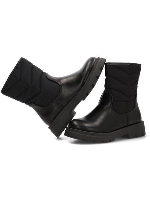 Botin Motero Chelsea Niña Suela Plana - Pistacho - Kiabi