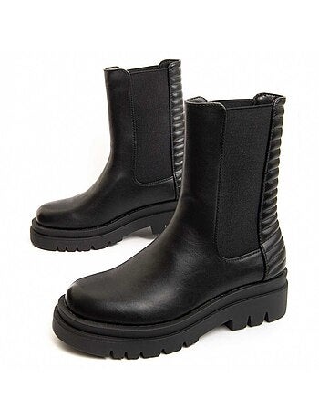 Botin Plataforma Sintetico Montevita