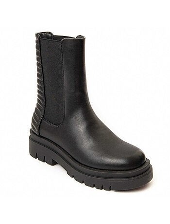 Botin Plataforma Sintetico Montevita