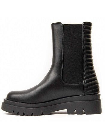 Botin Plataforma Sintetico Montevita
