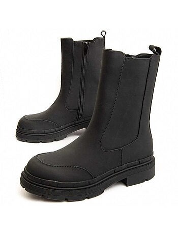 Botin Plataforma Sintetico Montevita