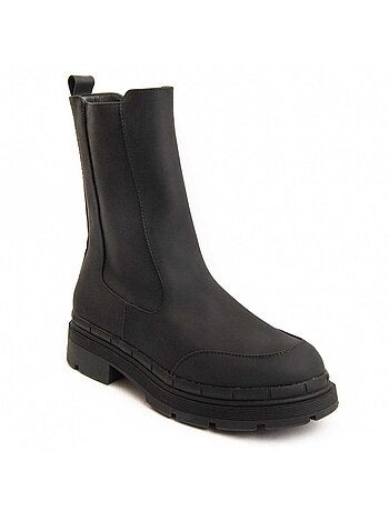 Botin Plataforma Sintetico Montevita
