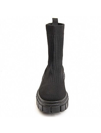 Botin Plataforma Sintetico Montevita