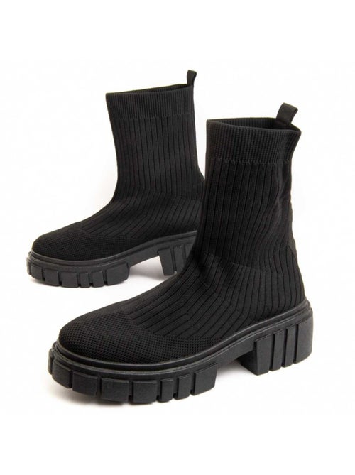 Botin Plataforma Sintetico Montevita - Kiabi