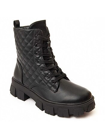 Botin Plataforma Sintetico Montevita