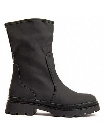 Botin Plataforma Sintetico Montevita