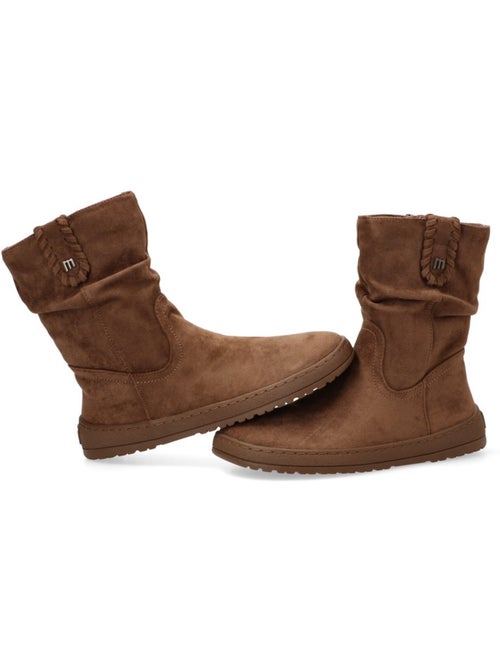 Botin respetuoso/barefoot mujer suela plana - mustang - Kiabi Botin respetuoso/barefoot mujer suela plana - mustang - Kiabi