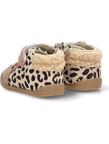Botin respetuoso/barefoot niña suela plana - bubble bobble