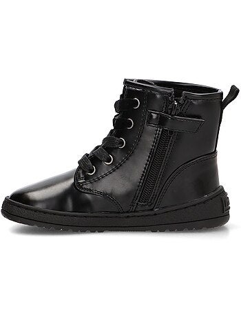 Botin respetuoso/barefoot niña suela plana - mustang kids