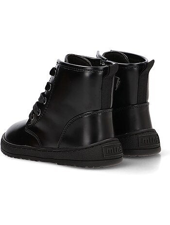 Botin respetuoso/barefoot niña suela plana - mustang kids