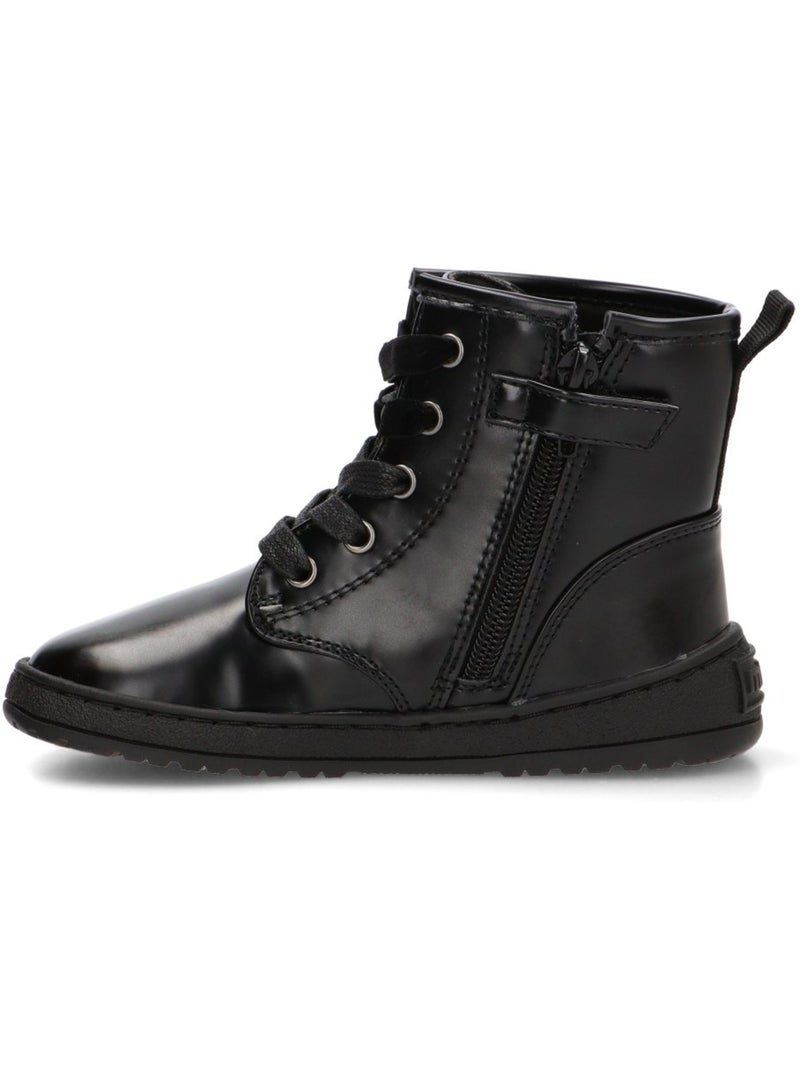 Botin respetuoso/barefoot niña suela plana - mustang kids Negro - Kiabi