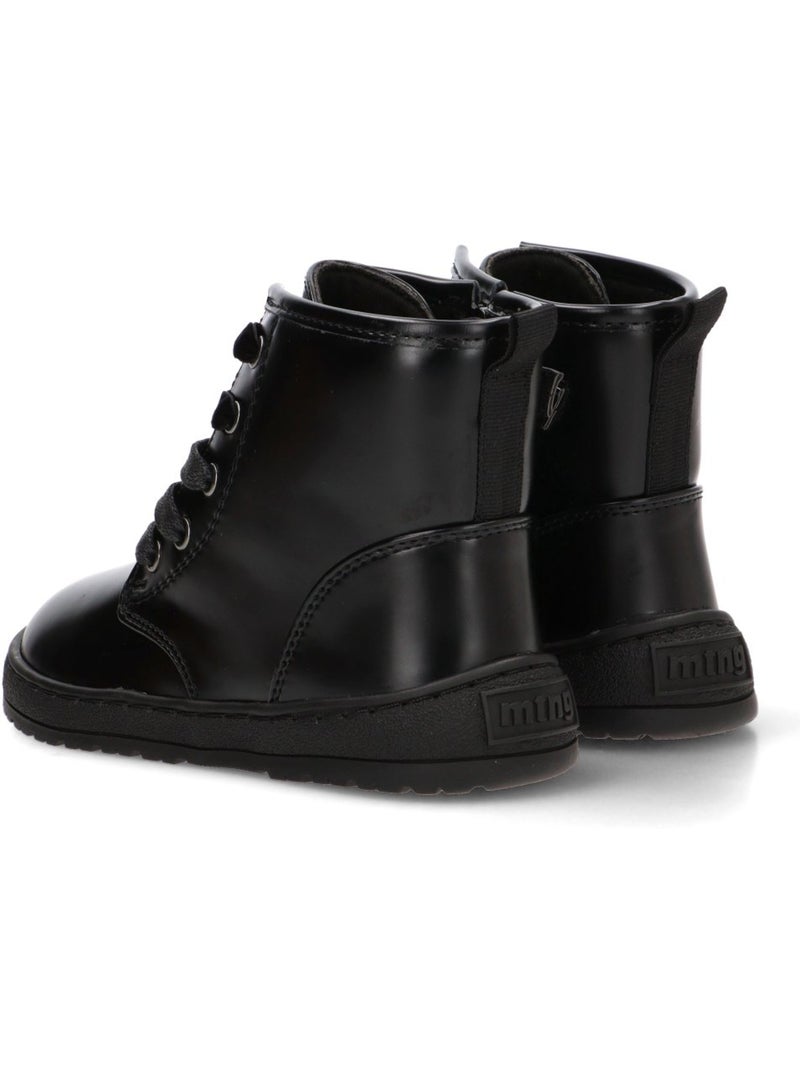 Botin respetuoso/barefoot niña suela plana - mustang kids Negro - Kiabi