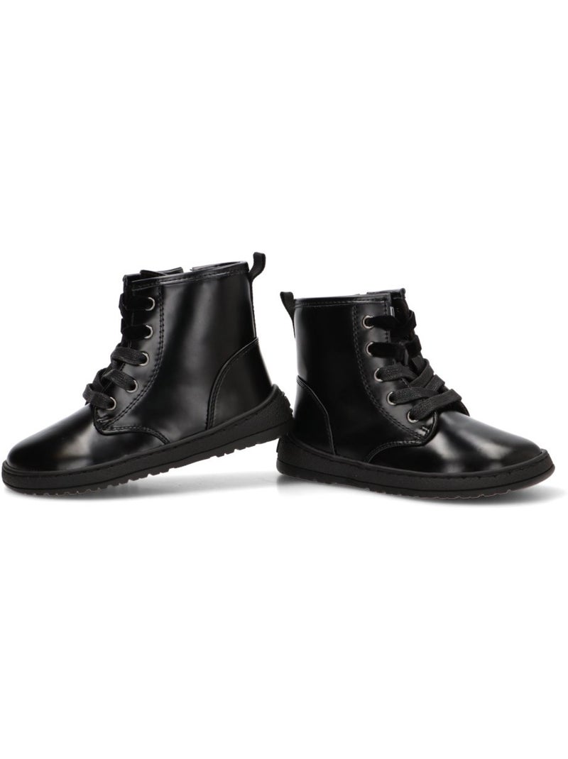 Botin respetuoso/barefoot niña suela plana - mustang kids Negro - Kiabi