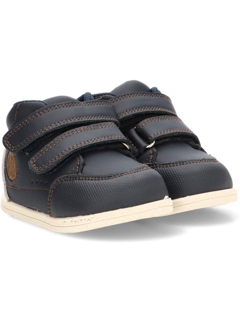 Botin respetuoso/barefoot niño suela plana - bubble bobble Azul marino - Kiabi