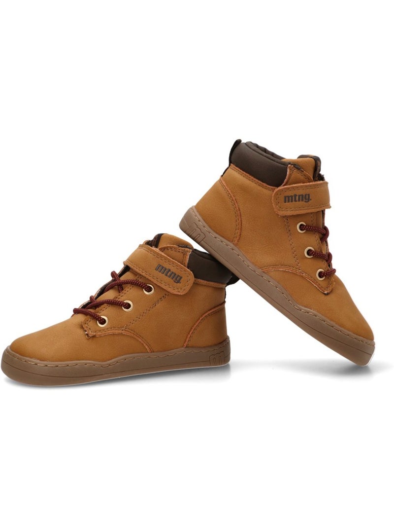 Botin respetuoso/barefoot niño suela plana - mustang kids Camel - Kiabi