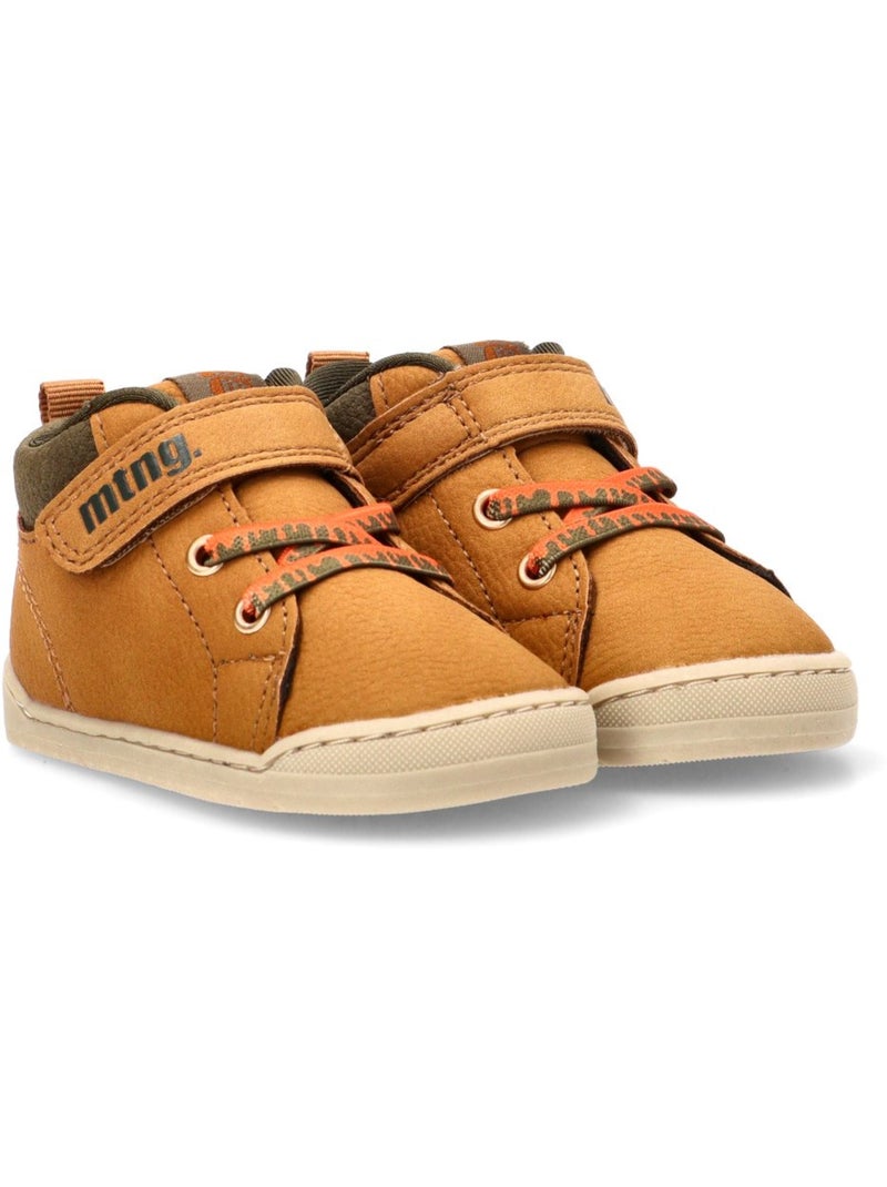 Botin Respetuoso/barefoot Niño Suela Plana - Mustang Kids Camel - Kiabi