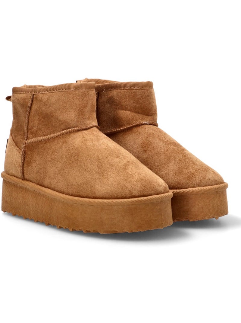 Botin Ugg Mujer Suela Doble - Etika Camel - Kiabi