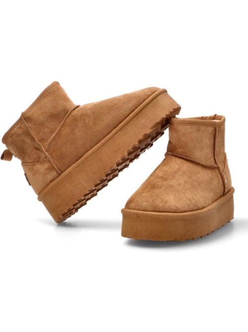 Botin Ugg Mujer Suela Doble - Etika - Kiabi Botin Ugg Mujer Suela Doble - Etika - Kiabi