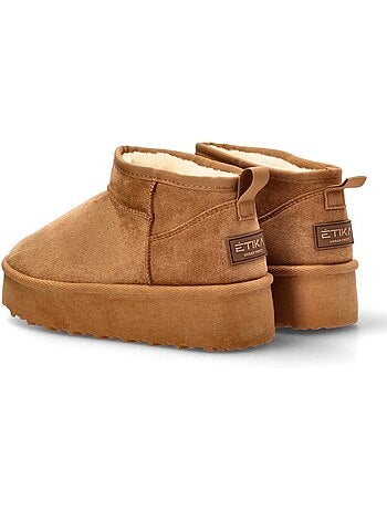 Botin Ugg Mujer Suela Doble - Etika