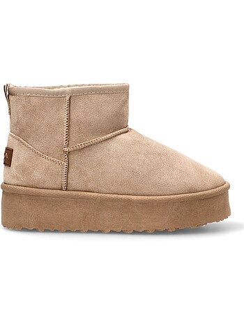 Botin Ugg Mujer Suela Doble - Etika