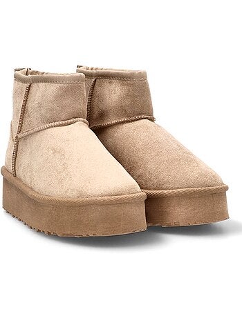 Botin Ugg Mujer Suela Doble - Etika