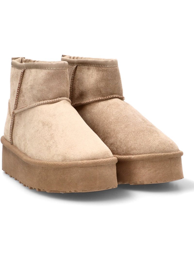 Botin Ugg Mujer Suela Doble - Etika Taupe - Kiabi