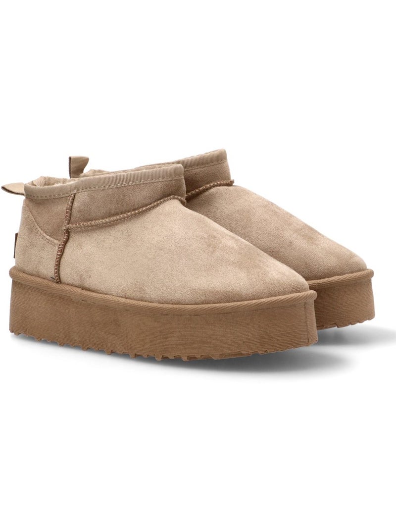 Botin Ugg Mujer Suela Doble - Etika Taupe - Kiabi