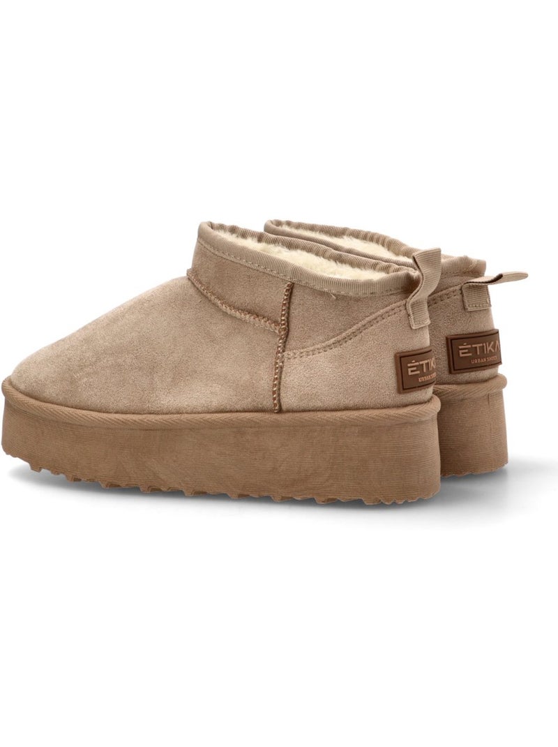 Botin Ugg Mujer Suela Doble - Etika Taupe - Kiabi