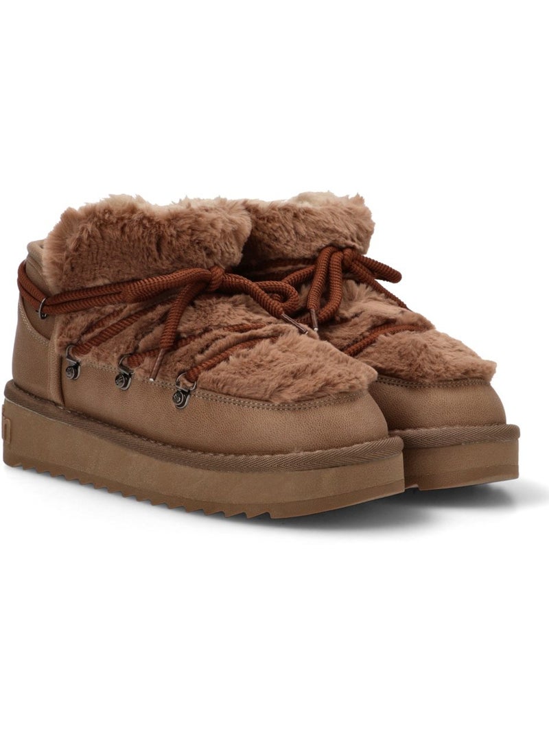 Botin Ugg Mujer Suela Plana - D´franklin Marrón - Kiabi
