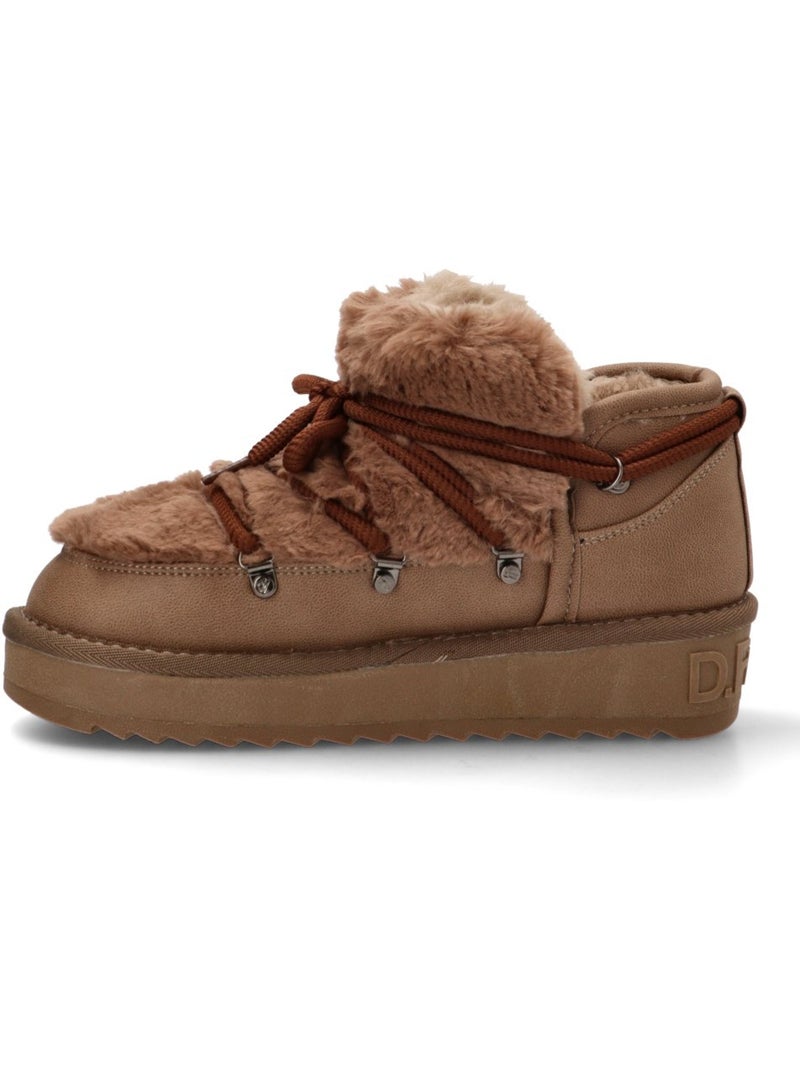Botin Ugg Mujer Suela Plana - D´franklin Marrón - Kiabi