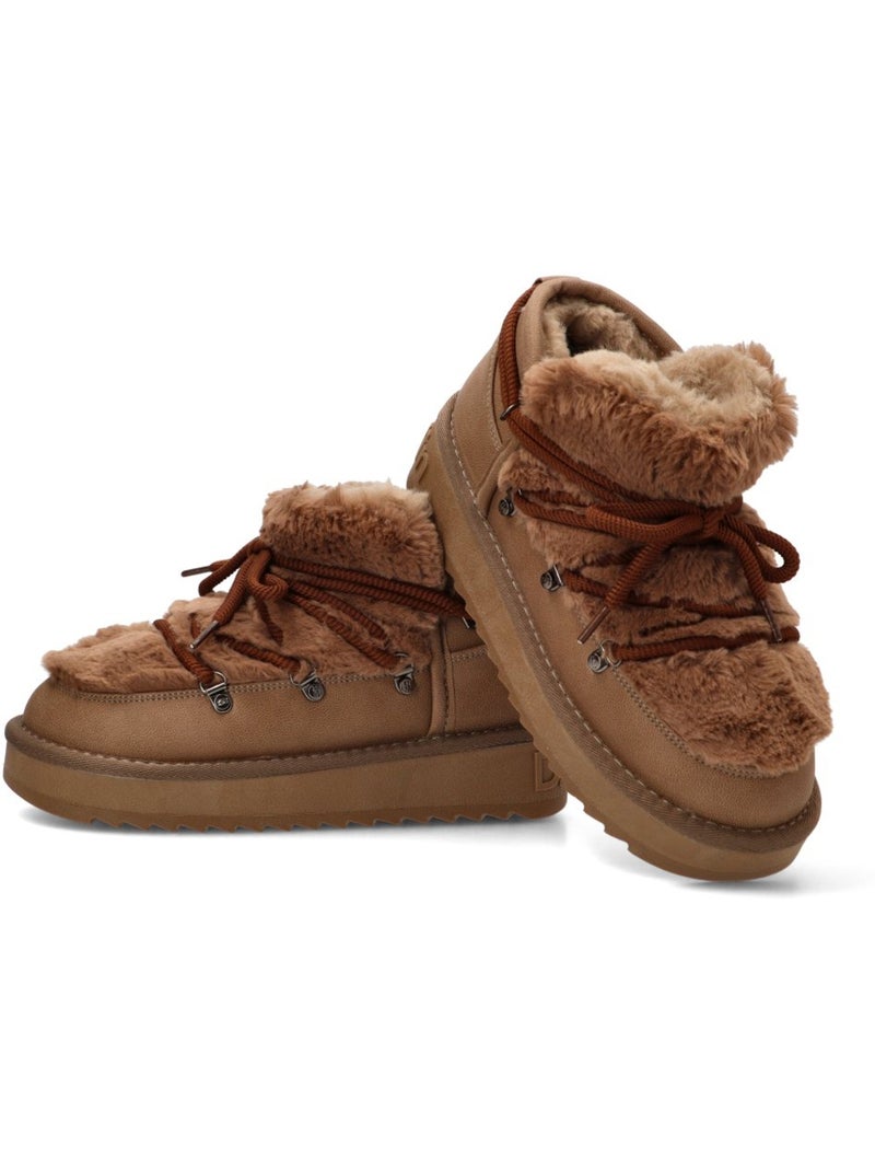 Botin Ugg Mujer Suela Plana - D´franklin Marrón - Kiabi