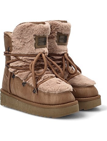 Botin Ugg Mujer Suela Plana - D´franklin