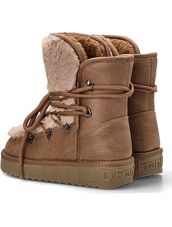 Botin Ugg Mujer Suela Plana - D´franklin