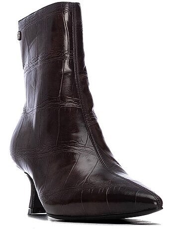 Botin ugg mujer tacón medio - xti