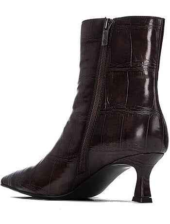 Botin ugg mujer tacón medio - xti