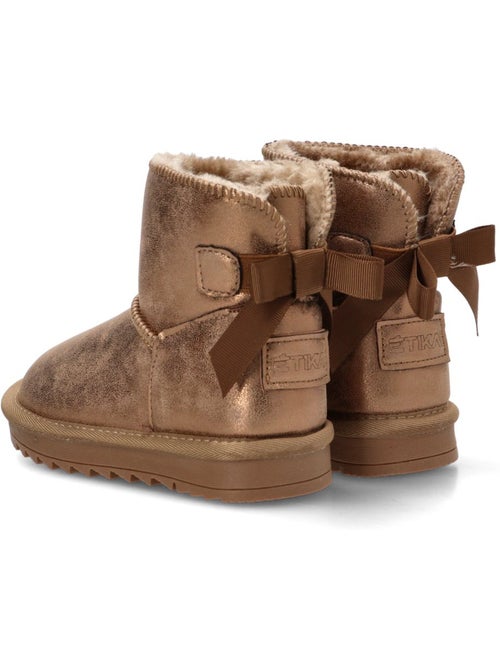 Botin ugg niña suela plana - etika - Kiabi