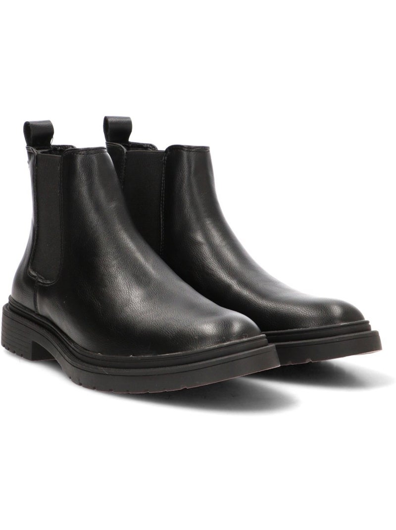 Botin weekend hombre suela plana - etika Negro - Kiabi