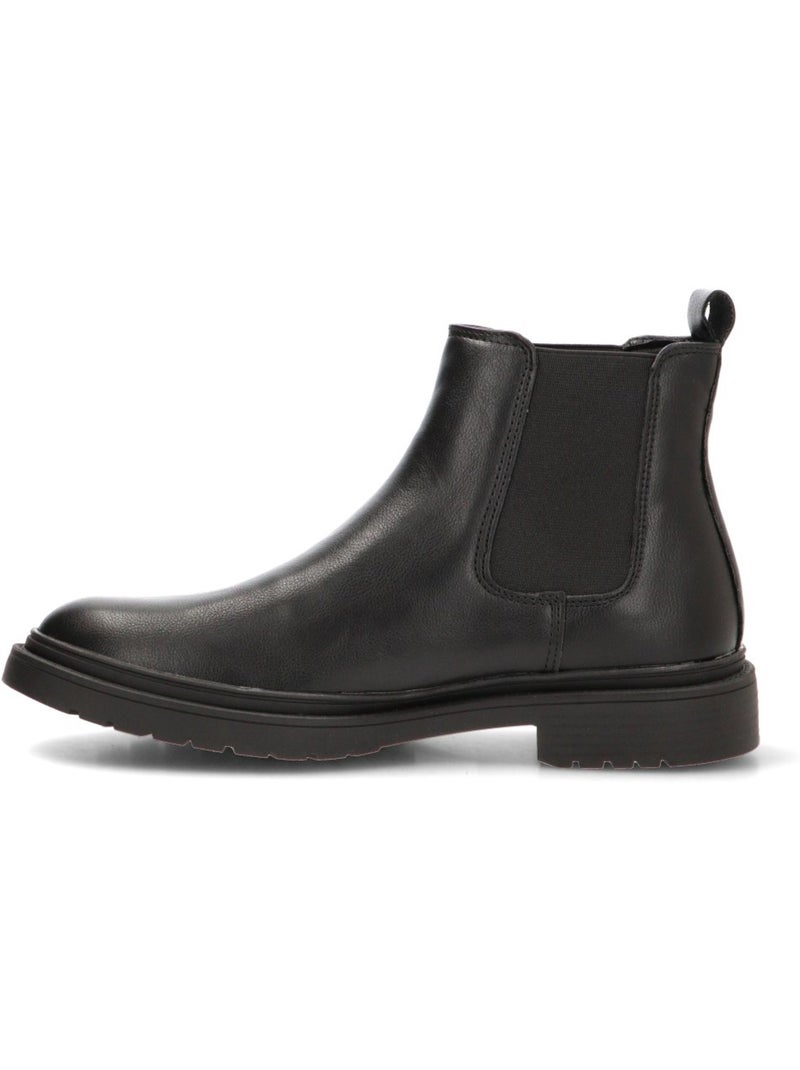 Botin weekend hombre suela plana - etika Negro - Kiabi