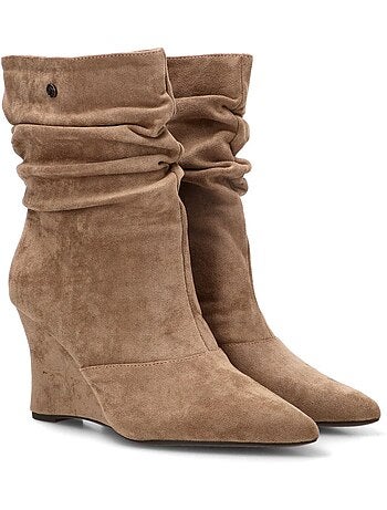 Botin weekend mujer cuña alta - buonarotti