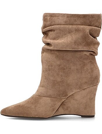Botin weekend mujer cuña alta - buonarotti