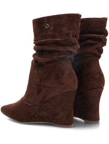 Botin weekend mujer cuña alta - buonarotti