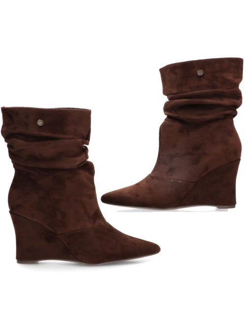 Botin weekend mujer cuña alta - buonarotti - Kiabi Botin weekend mujer cuña alta - buonarotti - Kiabi