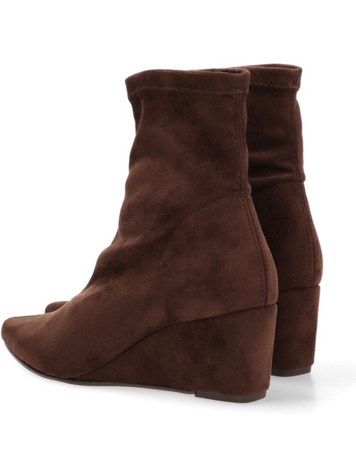 Botin weekend mujer cuña media - mustang - Kiabi Botin weekend mujer cuña media - mustang - Kiabi