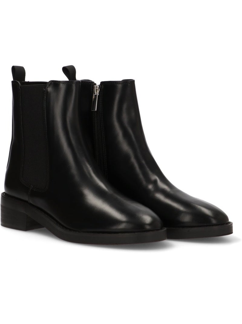 Botin Weekend Mujer Suela Plana - Corina Negro - Kiabi