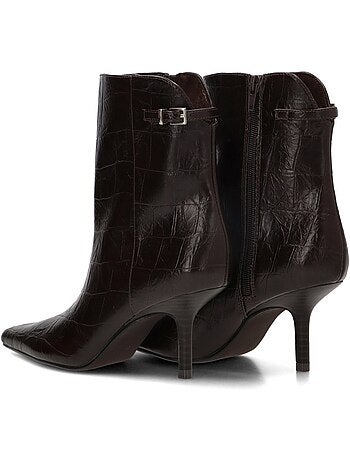 Botin weekend mujer tacón alto - corina