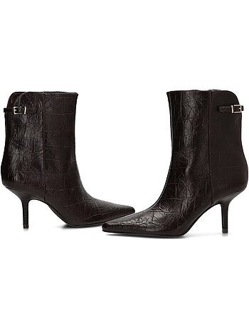 Botin weekend mujer tacón alto - corina