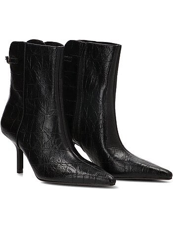 Botin weekend mujer tacón alto - corina