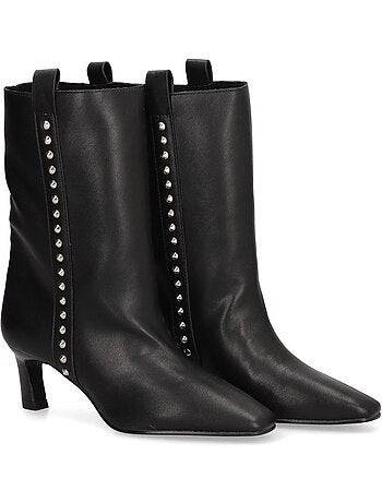 Botin Weekend Mujer Tacón Alto - Corina